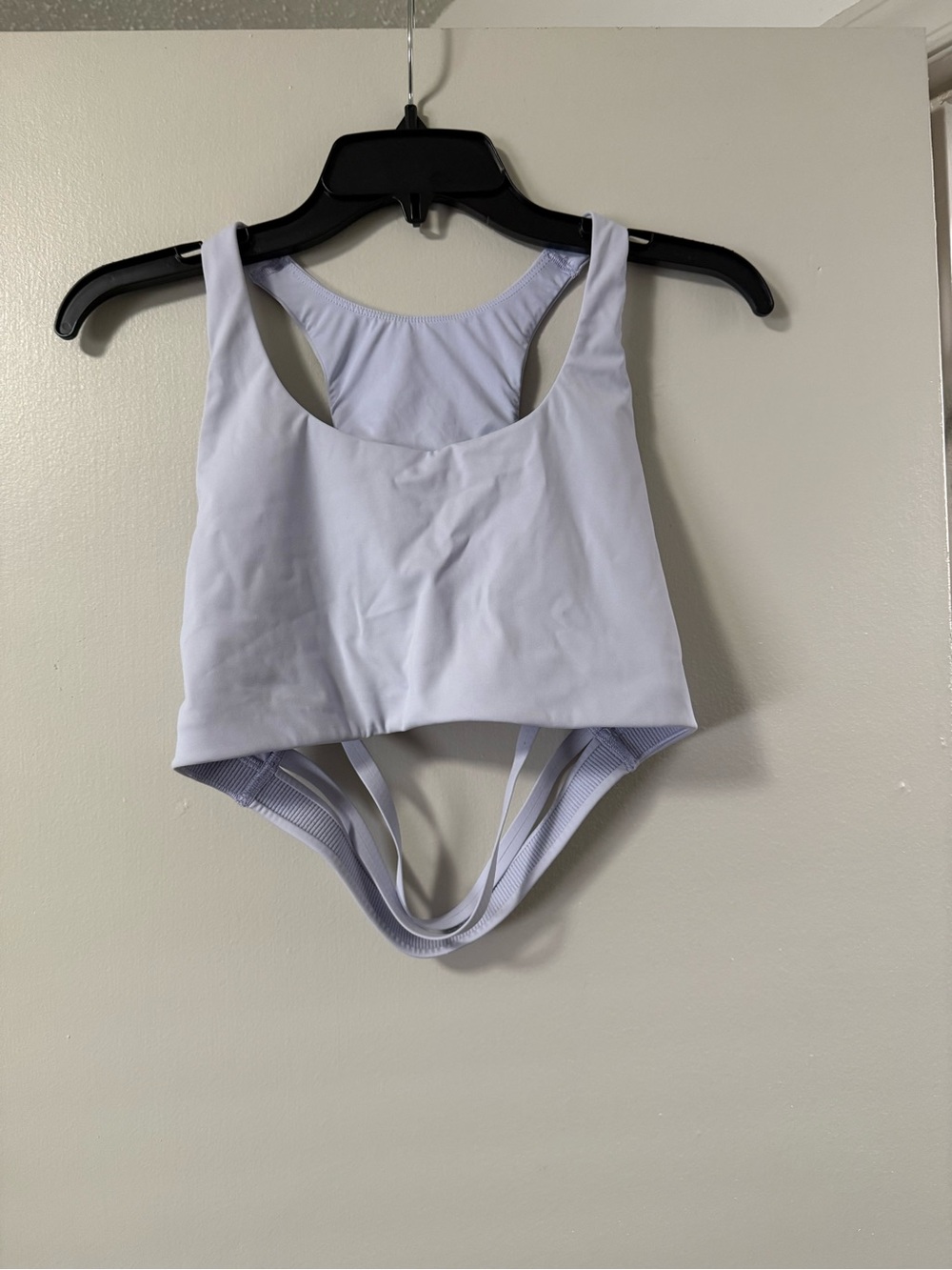 lululemon athletica Light Lavender Strappy Sports Bra